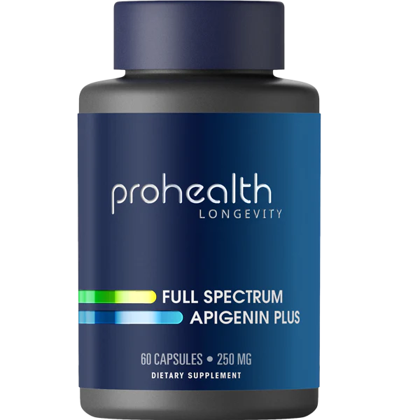 Full Spectrum Apigenin Plus - 250 mg, 60 capsules