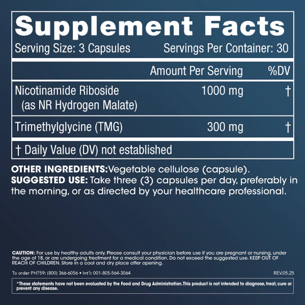 Nicotinamide Riboside Pro 1000 - 90 capsules - Image 2