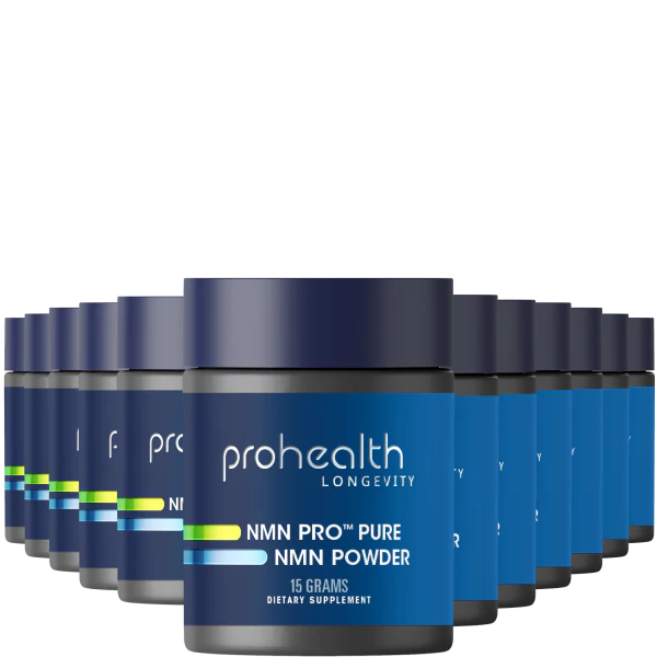 NMN Pro™ Powder - Uthever® NMN, 15 grams - 12-Pack