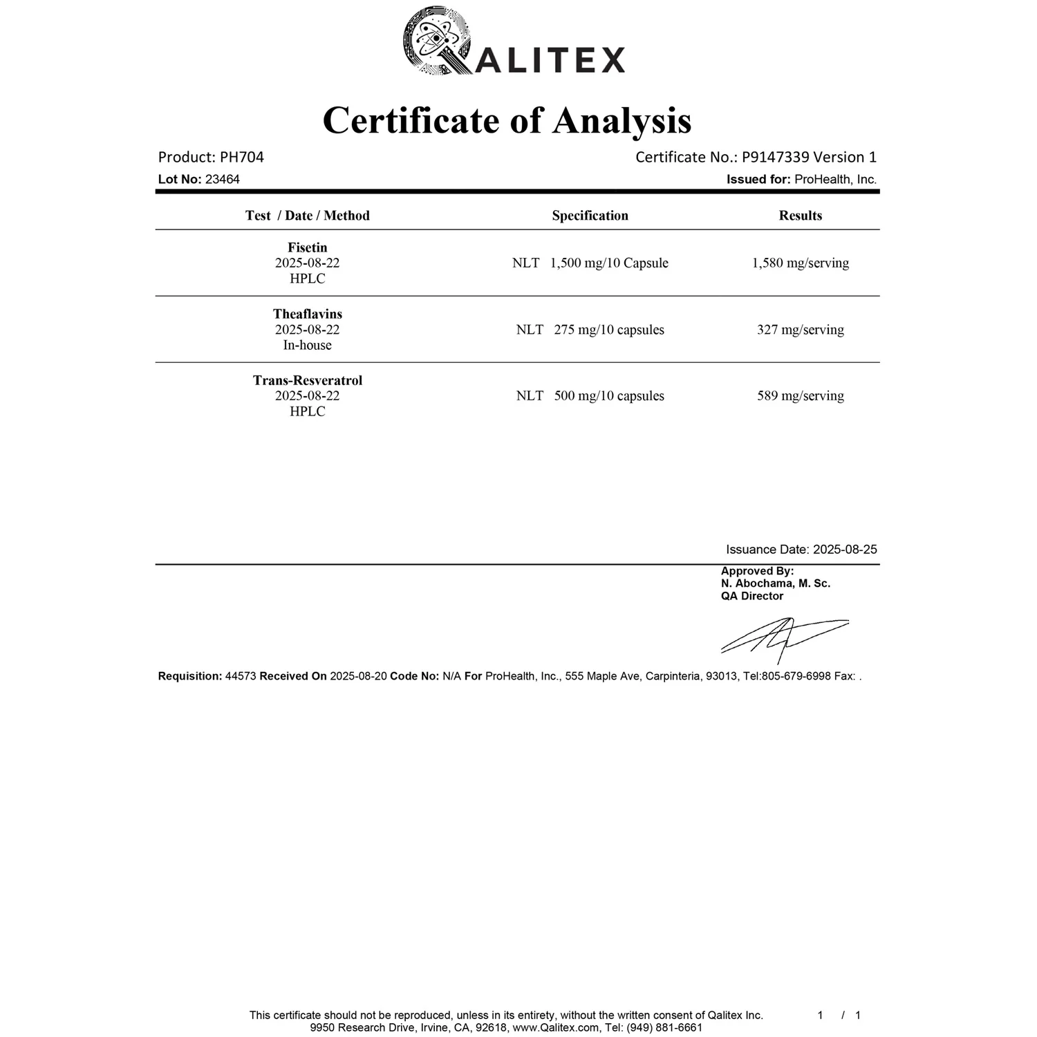 Rapid Reset Multi-Senolytic - 30 capsules - Image 3